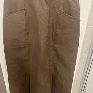 Elegant Brown Women's Skirt